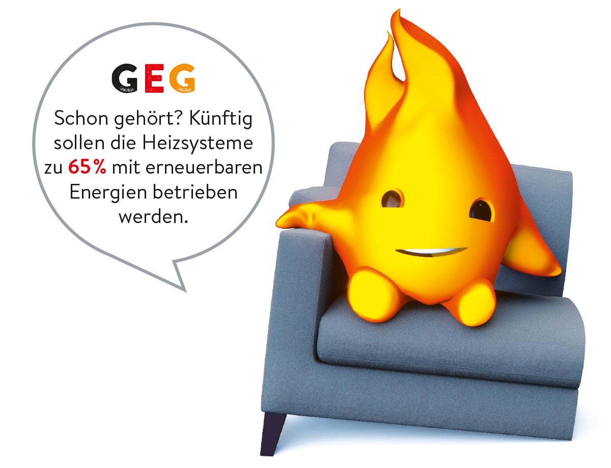 E-Durchlauferhitzer von CLAGE erfüllen sofort die 65% EE-Anforderungen für die Warmwasserbereitung!