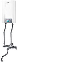 E-compact проточный водонагреватель в комплекте со смесителем CEX / CSO