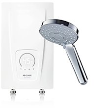 E-compact instant water heater with tap CEX 9 Plus