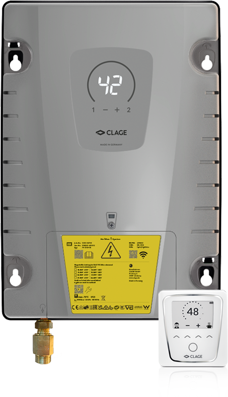 Zu den CLAGE E-Modul-Durchlauferhitzern