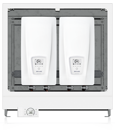 E-comfort doorstroomverwarmer DEX Next S Twin (Alt/EoL)