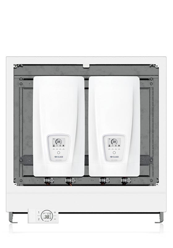 E-comfort doorstroomverwarmer DEX Next S Twin (Alt/EoL)