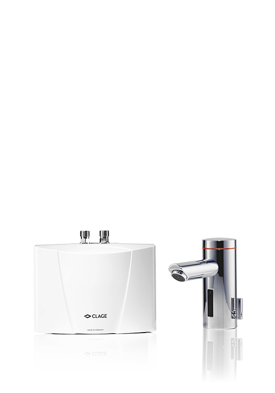 M / END · Mini instantaneous water heater with tap · /en