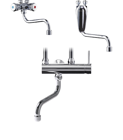 Vented taps for disposal sinks SMB, SME, CSO, SNO, SSO