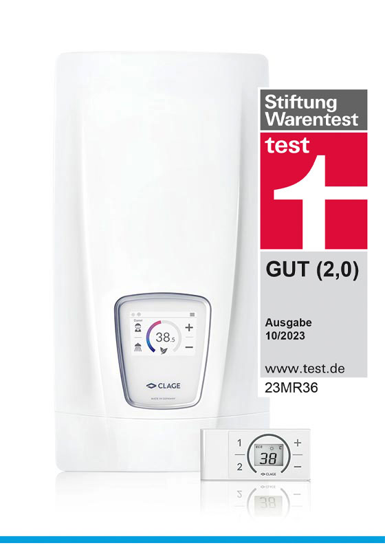 Clage Durchlauferhitzer MBH 7 (EEK: A , Spektrum A nur 207.90 EUR