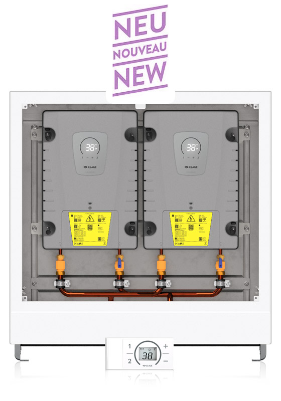 E-Modul-Durchlauferhitzer ISX Twin