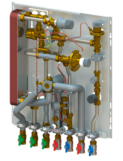 Wohnungsübergabestation WS-B1000-20