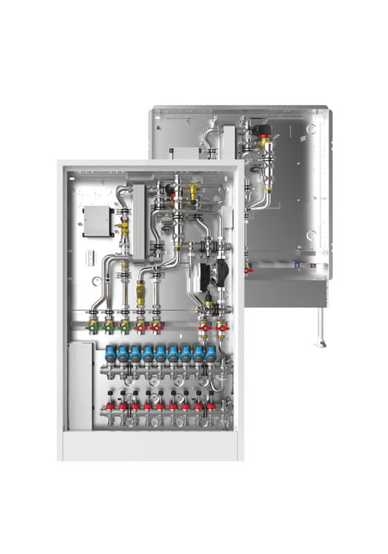 Wohnungsübergabestation WS-Clag-Mod-Smart