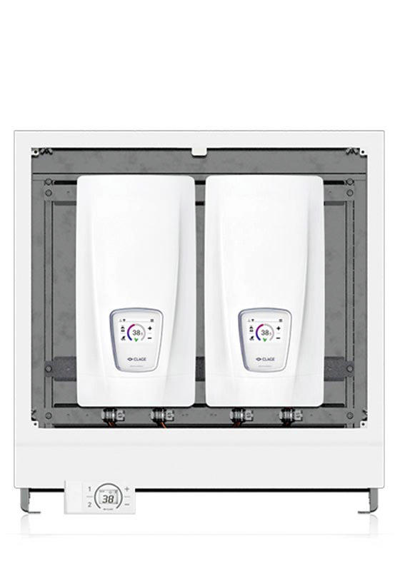 Komfortowy e-podgrzewacz wody DSX Touch Twin