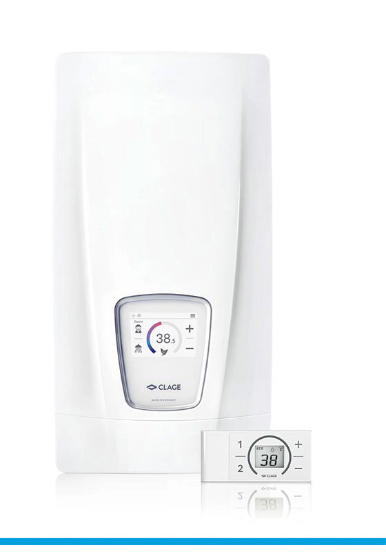 E-comfort átfolyós vízmelegítő DSX Touch E-comfort átfolyós vízmelegítő DSX Touch