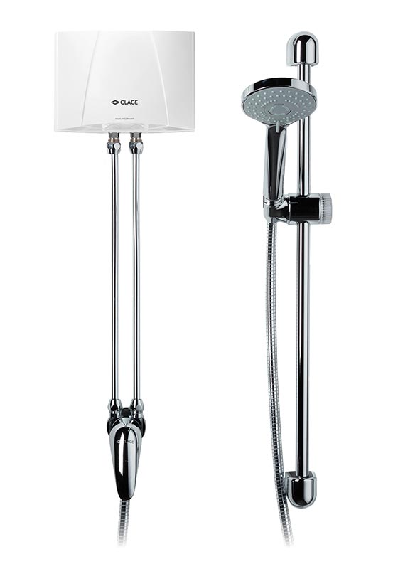 E-mini átfolyós vízmelegítő csappal MBX Shower